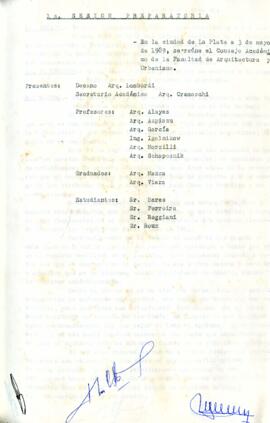 Acta CD  1989  No. 2. 1a Sesión Preparatoria (may)