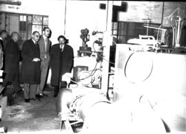 Visita del Dr. Chain en la Facultad de Química 1962