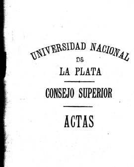 Libro de Actas del Consejo Superior de 1928