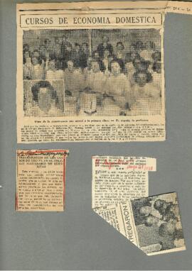 Curso de cocina 1938