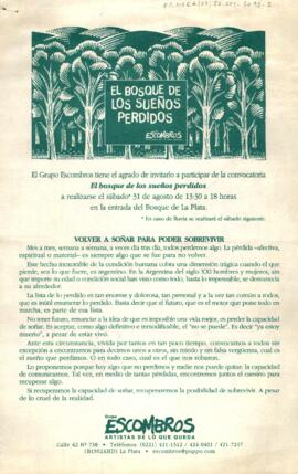 Convocatoria 1 - El bosque de los sueños perdidos