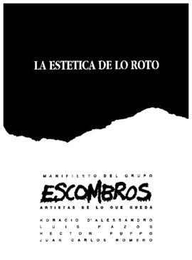 La Estética de lo Roto