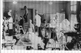 Taller de escultura de la Facultad de Bellas Artes de la Universidad Nacional de La Plata