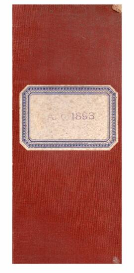 Índice de alumnos 1893