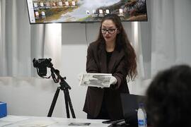 Stefania Poligronos, trabajadora del Archivo del IHAAA