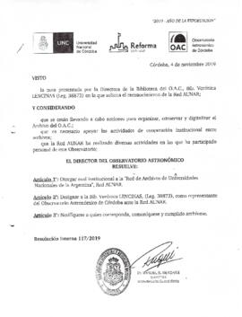 Designacion UNC